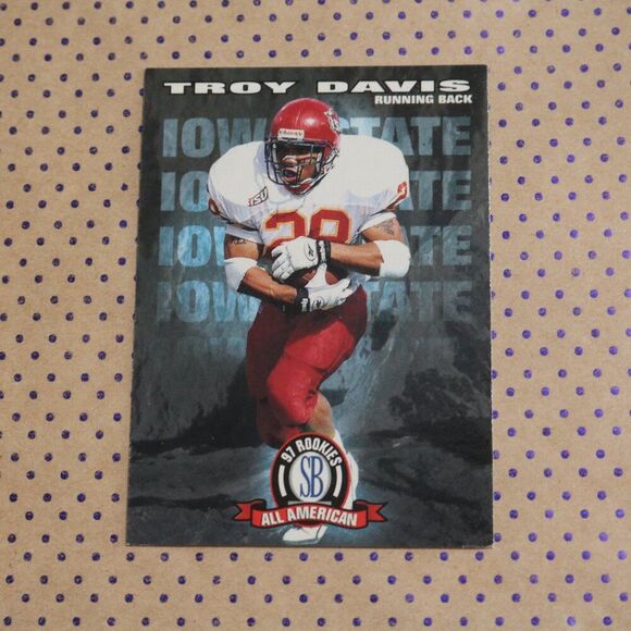 Troy Davis #89 Football Card - Picture 1 of 2